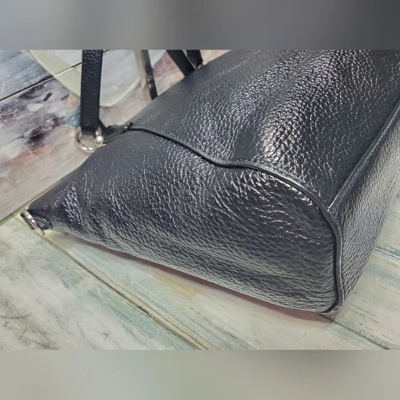 COACH SMALL KELSEY PEBBLED LEATHER SATCHEL CROSSBODY NWT - Picture 9 of 16